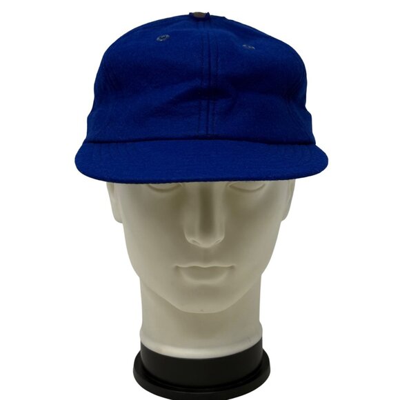 Harvard Wool Cobalt Blue Fitted Baseball Cap Hat Sz Large Vtg + Extra Hat - READ - Picture 13 of 16